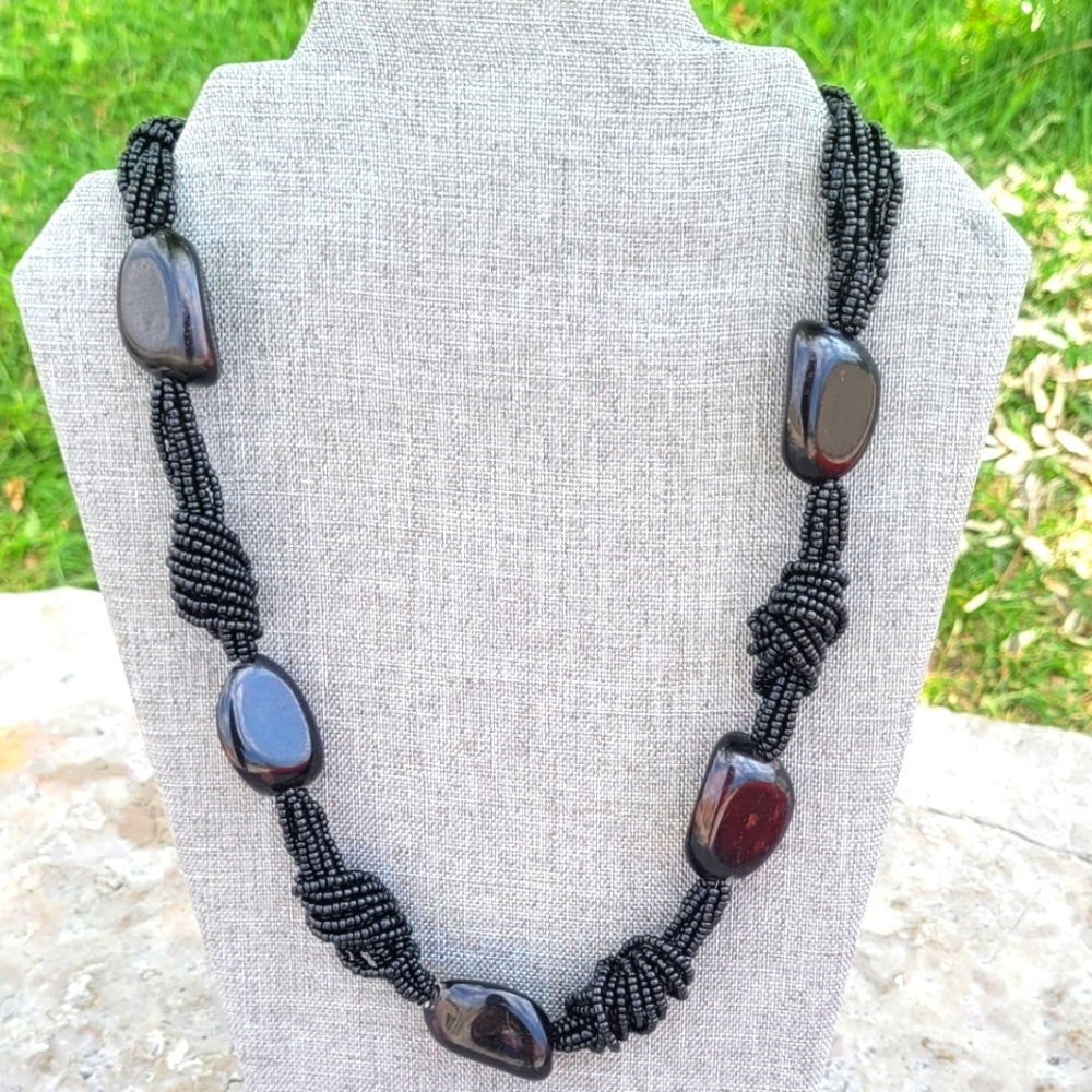 Necklace,  Beaded necklace,  Ankara Necklace